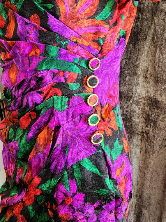 Silk Studio Flower Dress - image 5