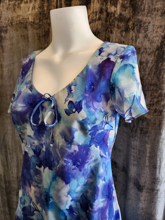 Retro Flower Dress - image 3