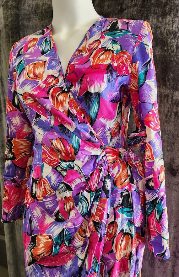 Retro Liz Claiborne Flower Dress