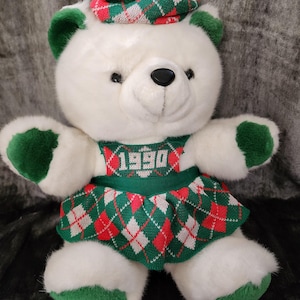 1990 Extra Large Christmas Bear