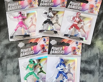 Super Retro inspiriertes Power Ranger Mini Figuren Set
