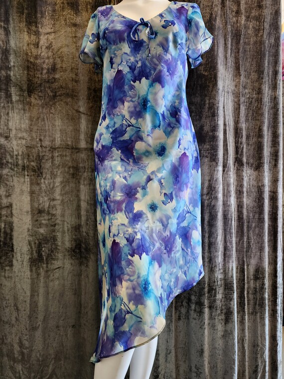 Retro Flower Dress - image 5