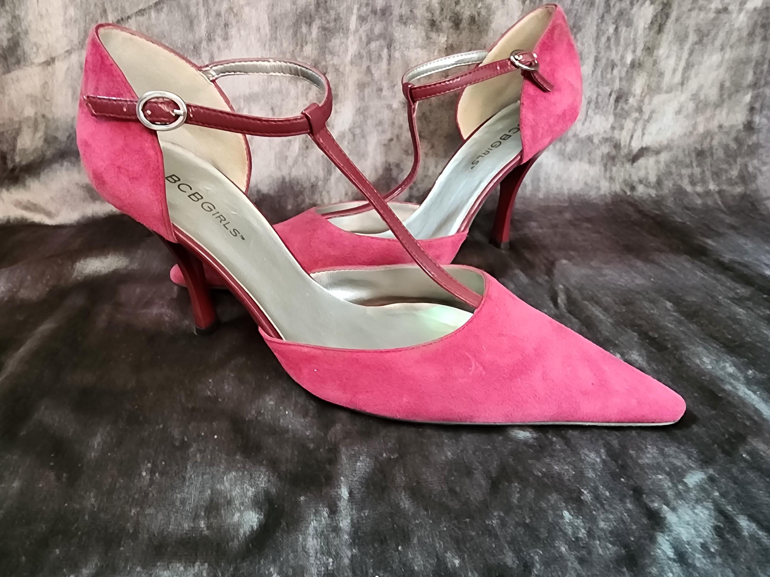 Pink Bcbgeneration Shoes Quintin Wedges Vintage Heels