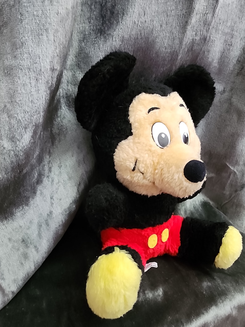 Retro Mickey Mouse Stuffed Animal image 2