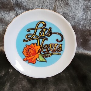 Las Vegas Souvenir Plate