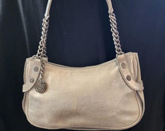 Retro Silver Leather Juicy Couture Purse