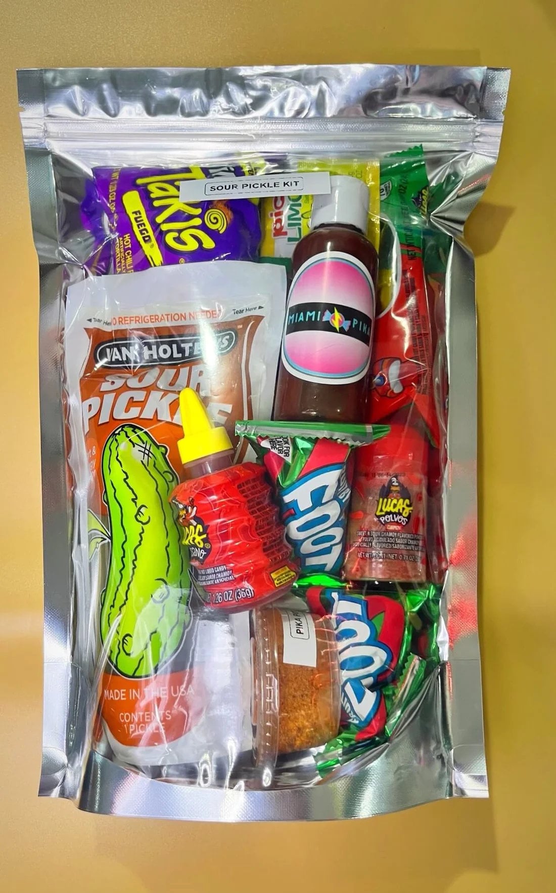 Sour Chamoy Pickle Kits Chamoy Pickle Kit Sour Sweet Spicy Trending