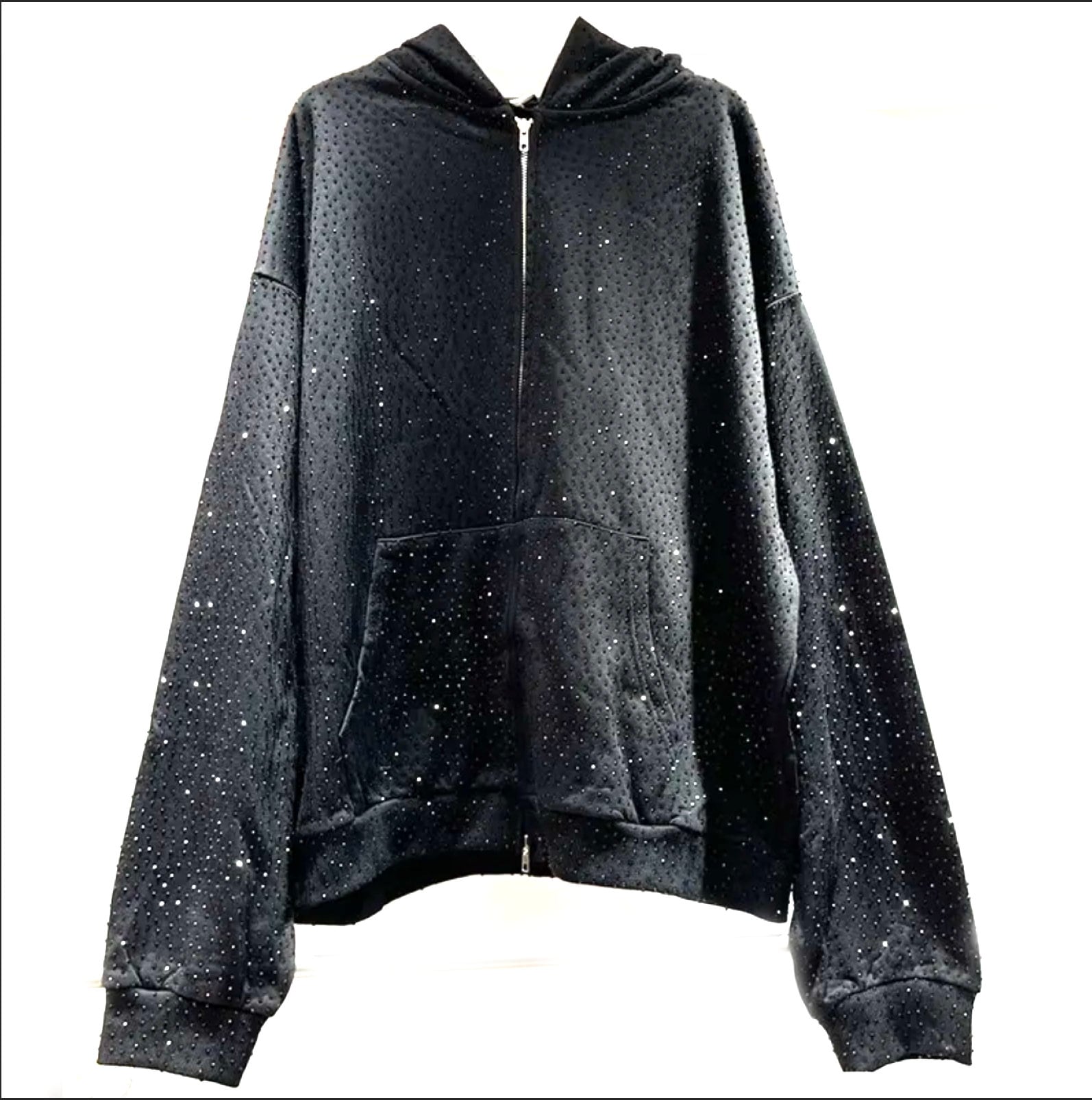 Full Swarovski Starlight Fleece Hoodie Sweatshirt
