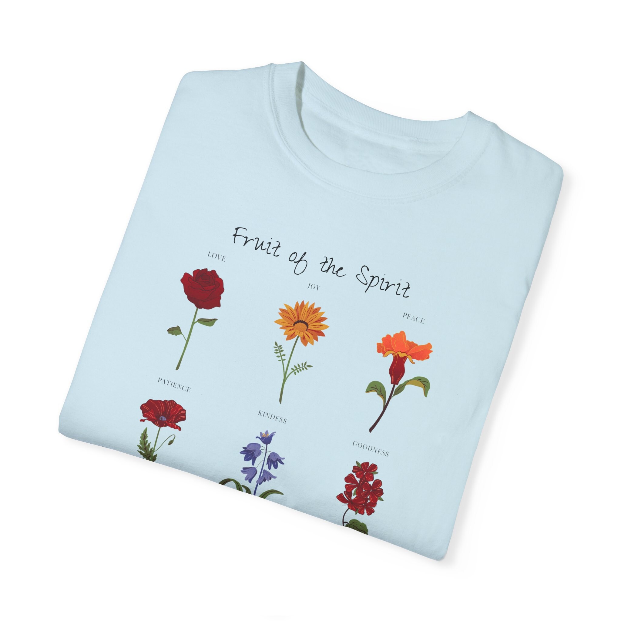 Fruits of the Spirit Vintage Stamps Graphic Tee