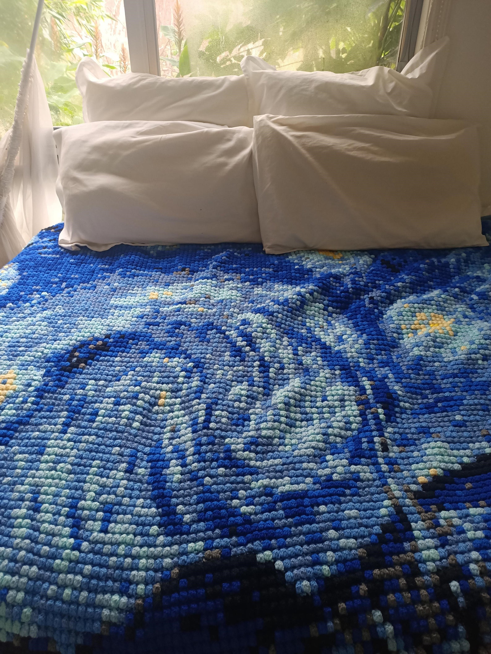 The Starry Night Crochet Pattern, PDF Pattern, Download, Crochet