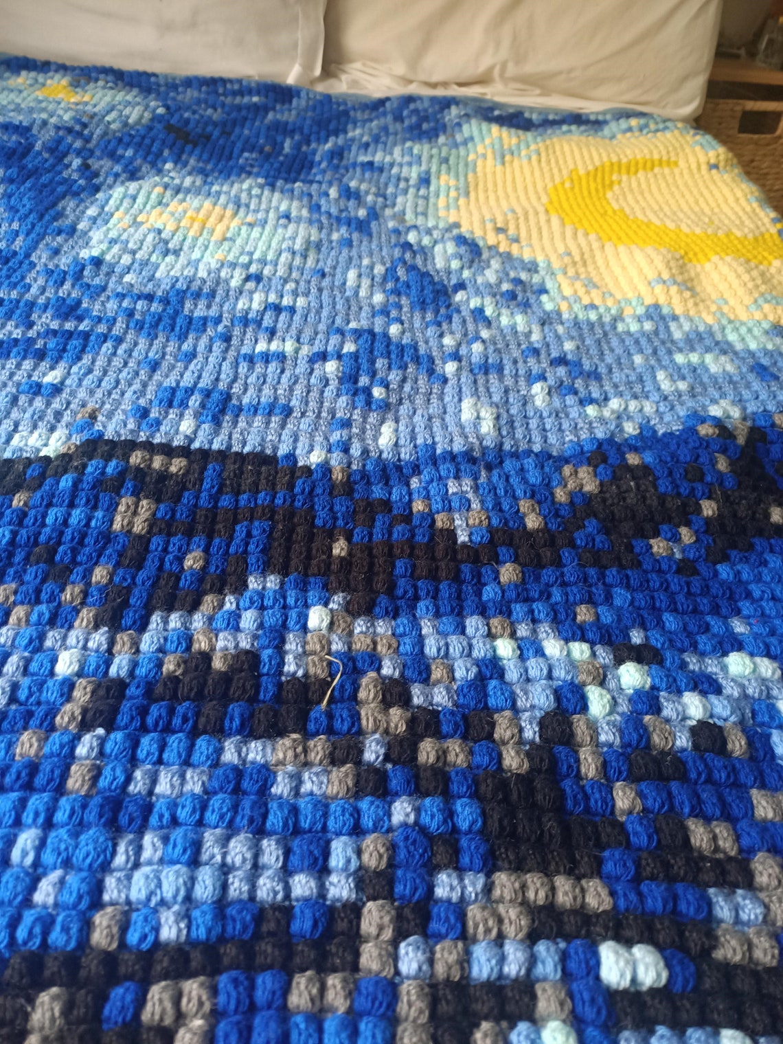 The Starry Night Crochet Pattern, PDF Pattern, Download, Crochet