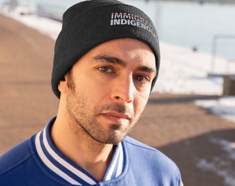 Latin Hispanic gift Knit Beanie fall hat Latino based culture