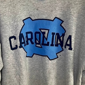 Rare North Carolina Tar Heels Sweatshirt 90s Retro Vintage UNC Basketball Sweatshirt North Carolina Tar Heel Sweatshirt UNC Heels Sweatshirt