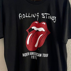 Rare Rolling Stones Shirt Vintage Rolling Stones Shirt Retro Rolling Stones Shirt Rolling Stones Shirts Rolling Stones Retro Rolling Stones