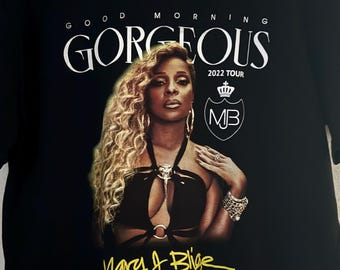 Vintage Mary J. Blige Concert T-Shirt: 90s Hip Hop Soul Tee