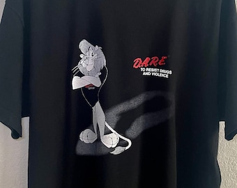 Vintage DARE Program T-Shirt, 90s Retro Style