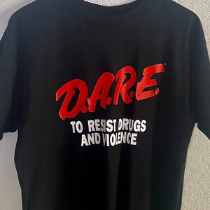 Vintage 1994 DARE T-Shirt, Retro Drug Awareness Tee