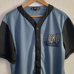 Rare Ecko Jersey Vintage Ecko Jerseys Retro Ecko Jersey Ecko Jersey Ecko Unltd Jersey Echo Unltd Jersey Shirt Vintage Ecko T Shirt Size XL