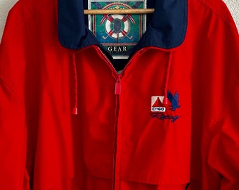 Rare Citgo Racing Jacket Retro Citgo Racing Jacket Vintage