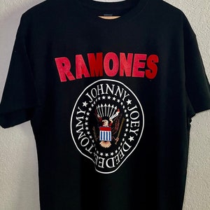 Ramones Shirt Retro Ramones Shirt Vintage Ramones Shirt Ramones TShirt Ramones Seal Logo Shirt Ramones Tee Ramones Presidential Seal TShirt