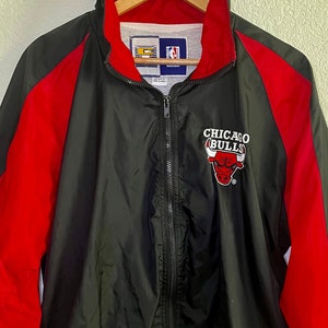 Chicago Bulls Lucky Leather Jacket (M) – Retro Windbreakers