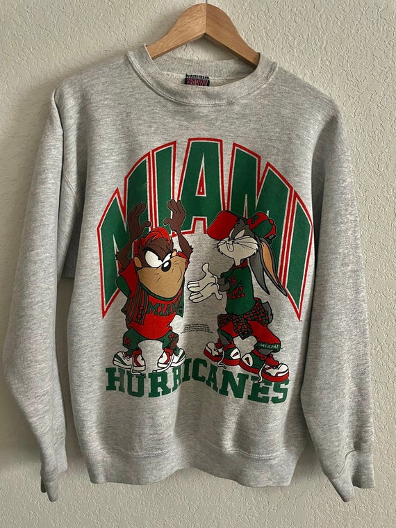 Rare Miami Hurricanes Sweatshirt  Retro Miami Hurr