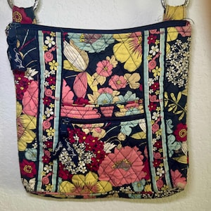 Vera Bradley Crossbody Floral Mini Bags Handbags for Women Gifts for Her Vintage Vera Bradley Authentic Vera Bradley Retro Vera Bradley Bag