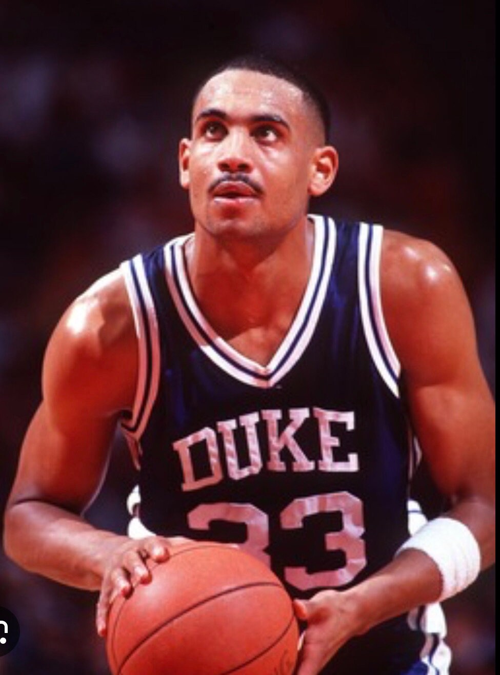 Vintage 90s DUKE Blue Devils Foot Locker Basketball Jersey