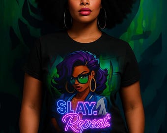 16 Afrocentric PNG Designs | Black Queen T-Shirt Graphics | Melanin PopArt | Retro Afro Woman Clipart for Mugs, Journals, Tote Bags, Hoodies