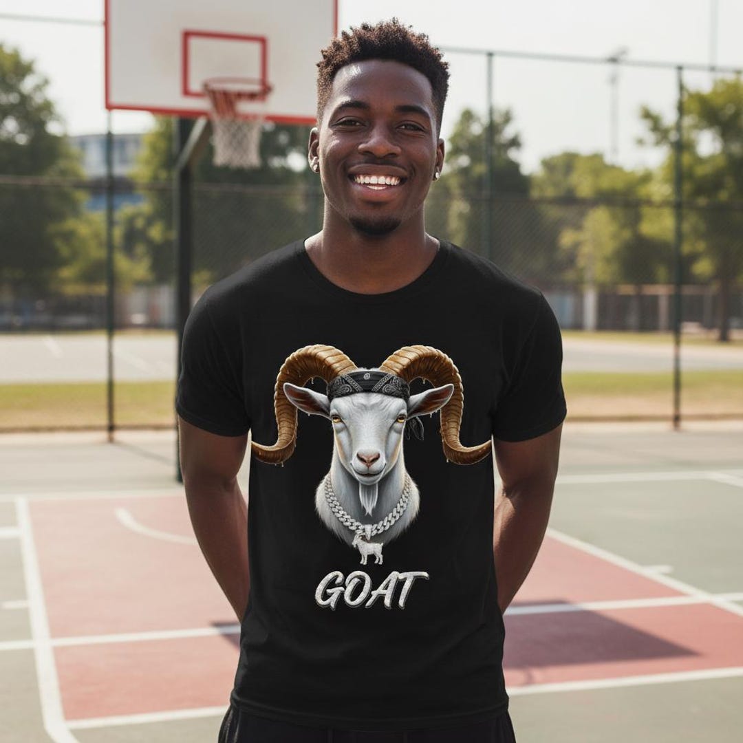GOAT Urban Clipart, Greatest of All Time Shirt Design, Hip Hop Animal ...