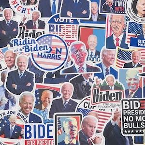 Joe Biden Stickers, American Flag Sticker, Patriotic Stickers, Conservative Stickers laptop stickers, vinyl, waterproof