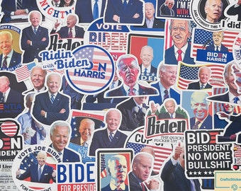 Joe Biden Stickers, American Flag Sticker, Patriotic Stickers, Conservative Stickers laptop stickers, vinyl, waterproof