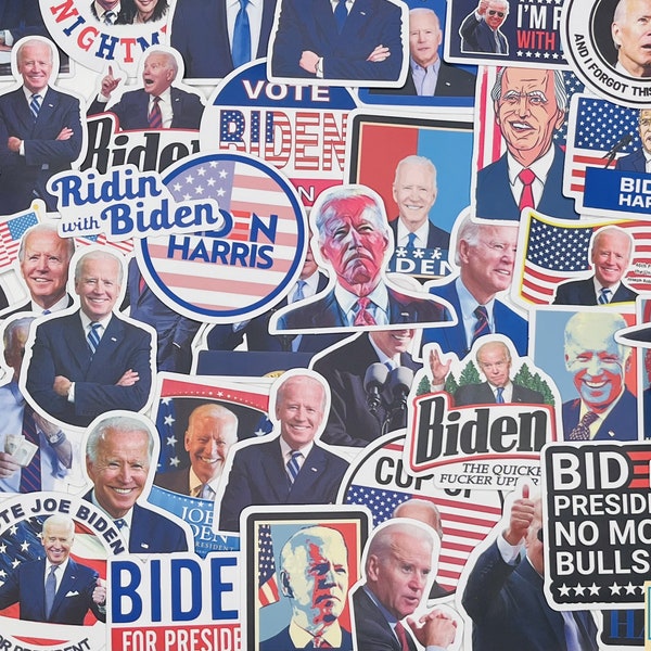 Joe Biden Stickers, American Flag Sticker, Patriotic Stickers, Conservative Stickers laptop stickers, vinyl, waterproof