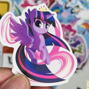 MLP/ Pony Sticker Mix Sticker, kawaii sticker, laptop stickers, Kids Sticks, vinyl stickers for laptop, water bottle, wall, Gift image 6