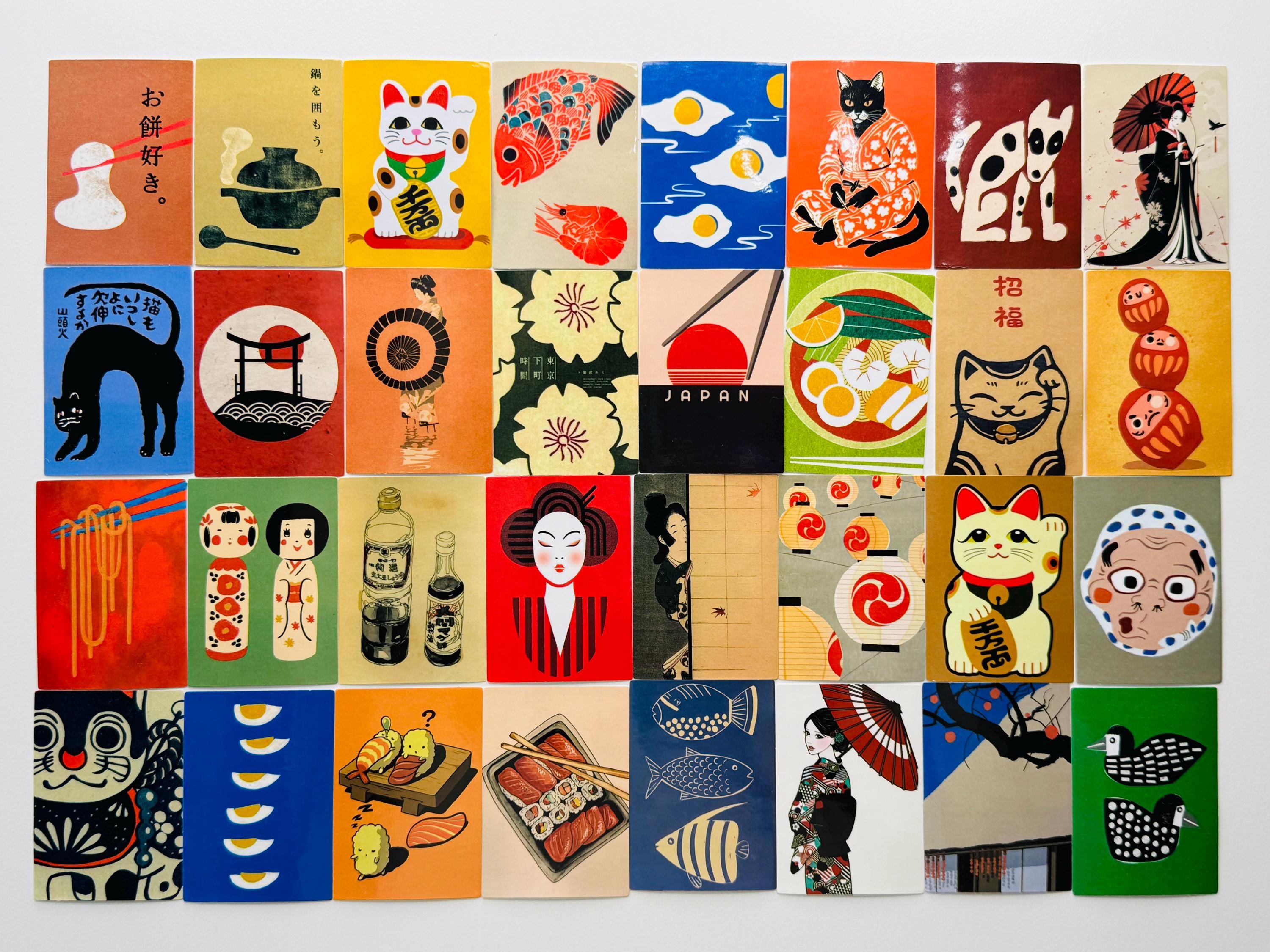 Vintage Japanese Stickers - Etsy