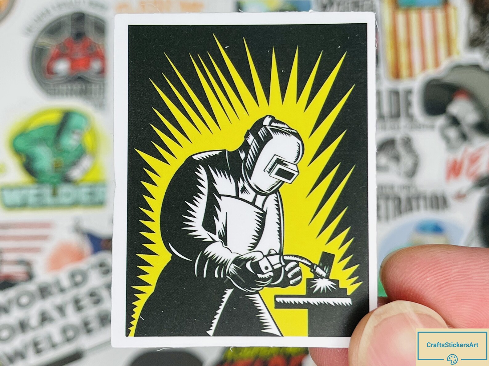 Animal Welding Sticker WELDING, Welder Stickers, Vinyl Stickers, 10-50 Pcs Random Pack, FREE ...