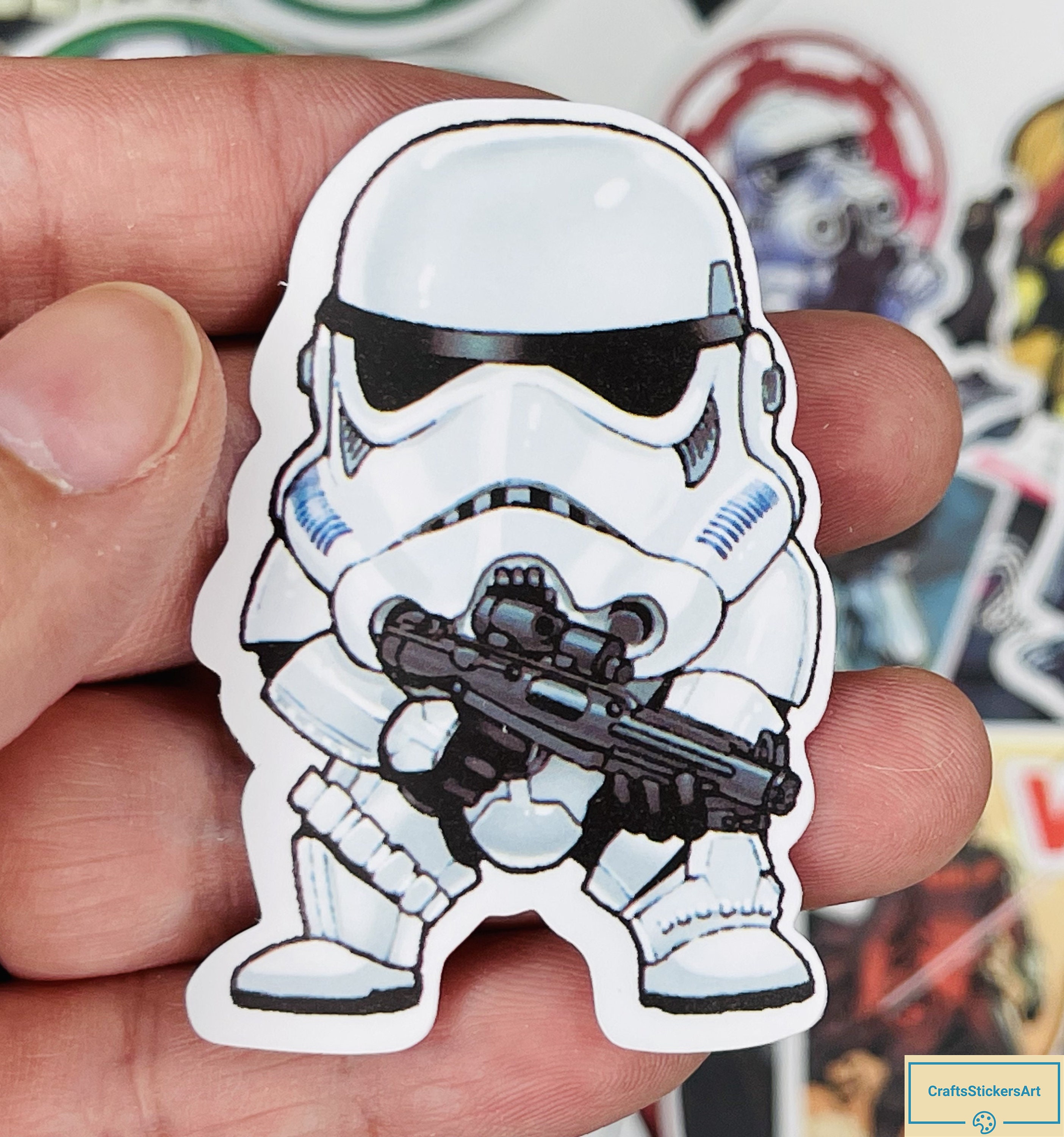Vader Text Sticker Star Wars Stickers: Darth Vader, Waterproof Decals for Laptop, Water ...