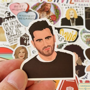 Schitt's Creek Stickers, Vinyl Stickers, 10-50 Pcs Random pack, FREE Shipping laptop stickers, Anime Sticker, waterproof, Hydro flask, party image 2