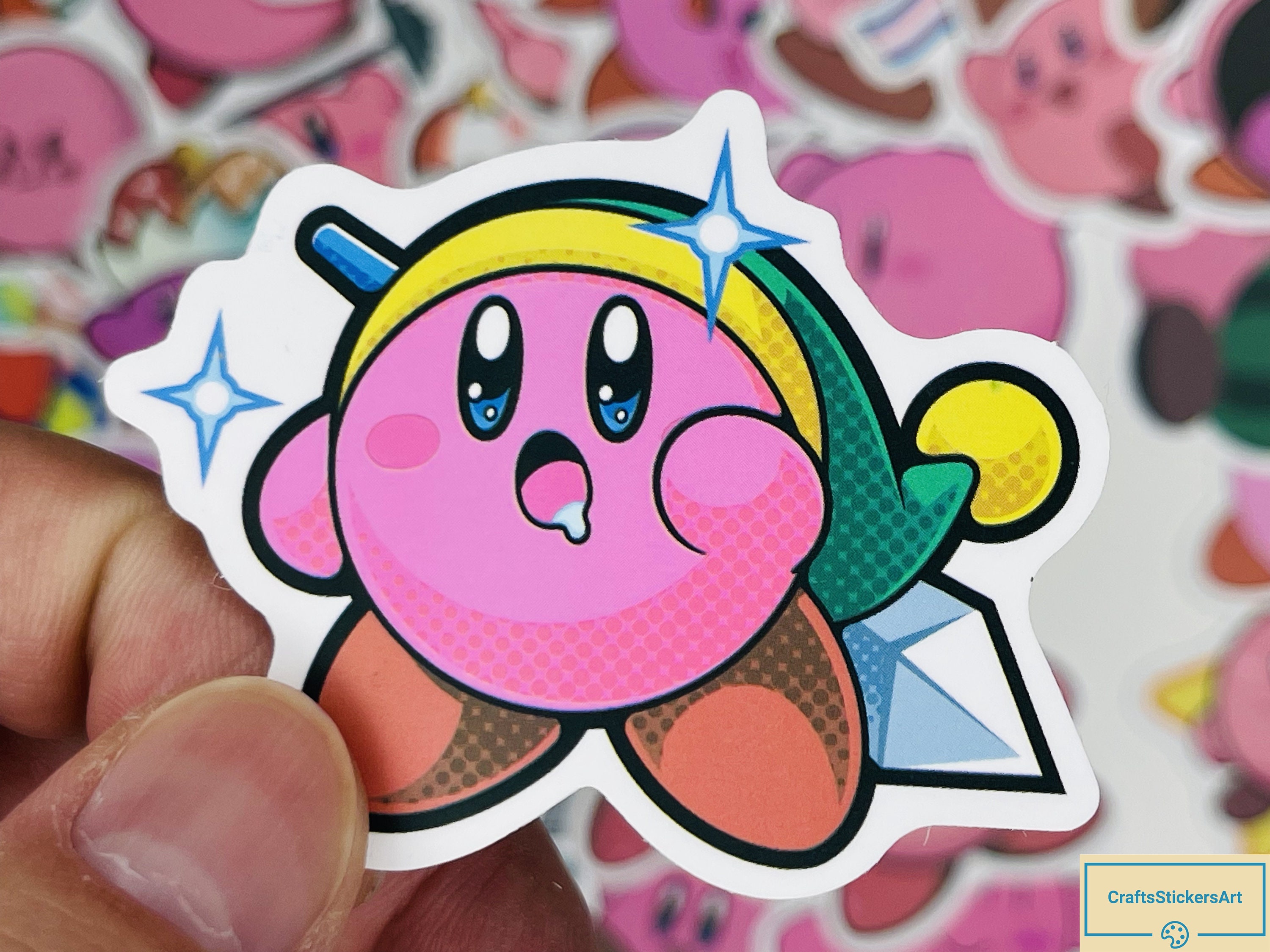 Kirby Stickers  50PCS Waterproof Sticker [Free Shipping]