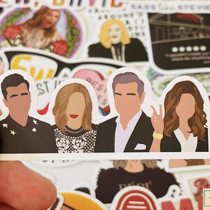 Schitt's Creek Stickers, Vinyl Stickers, 10-50 Pcs Random pack, FREE Shipping laptop stickers, Anime Sticker, waterproof, Hydro flask, party image 4