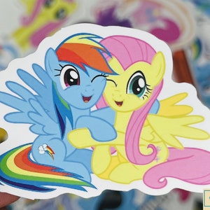 MLP/ Pony Sticker Mix Sticker, kawaii sticker, laptop stickers, Kids Sticks, vinyl stickers for laptop, water bottle, wall, Gift image 5