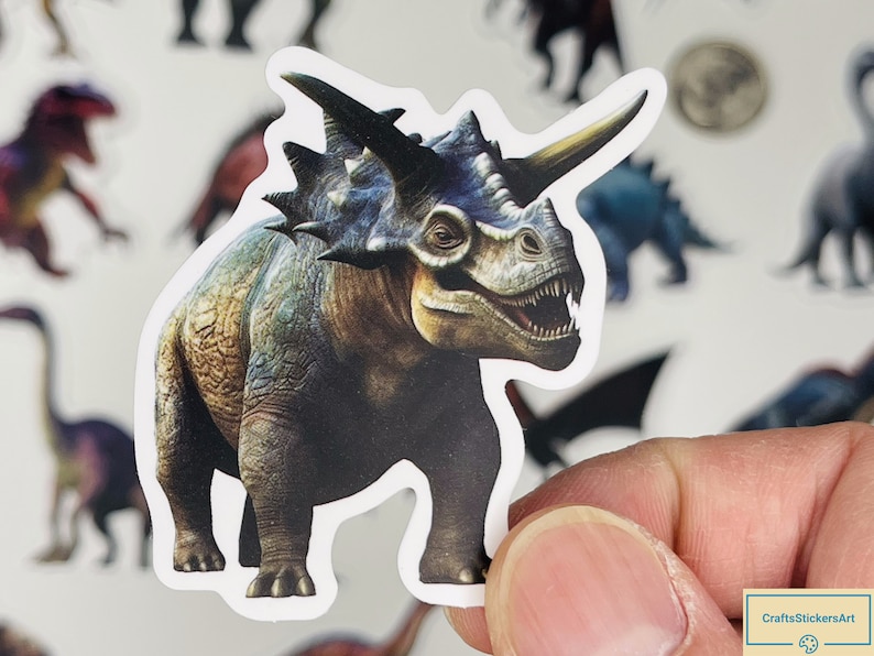 Dinosaur Stickers, Vinyl Stickers, 10-50 Pcs Random Pack, FREE Shipping ...