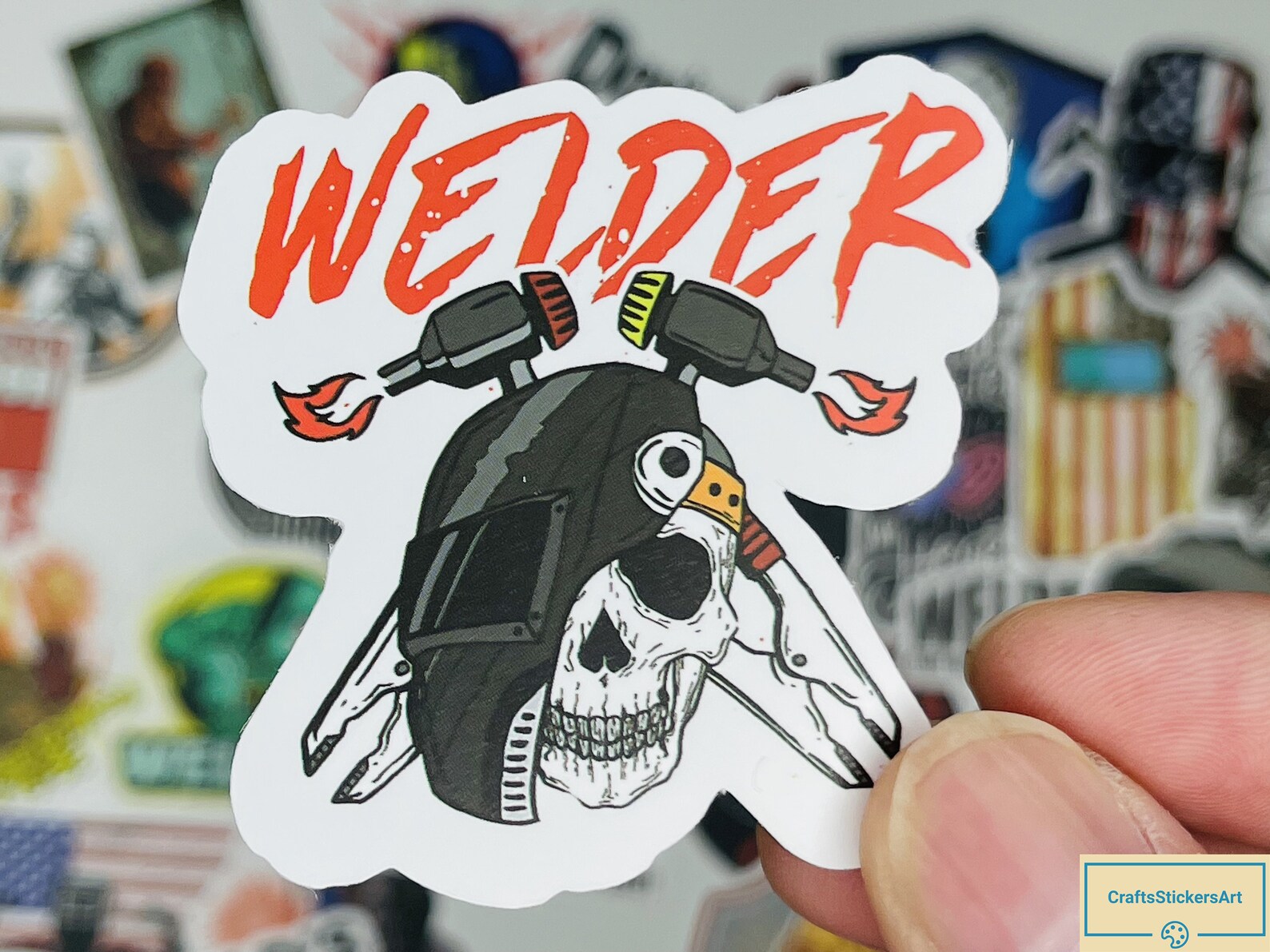 Animal Welding Sticker WELDING, Welder Stickers, Vinyl Stickers, 10-50 Pcs Random Pack, FREE ...