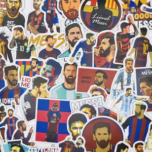 Autocollant Lionel Messi Versions PSG & Barcelone disponibles