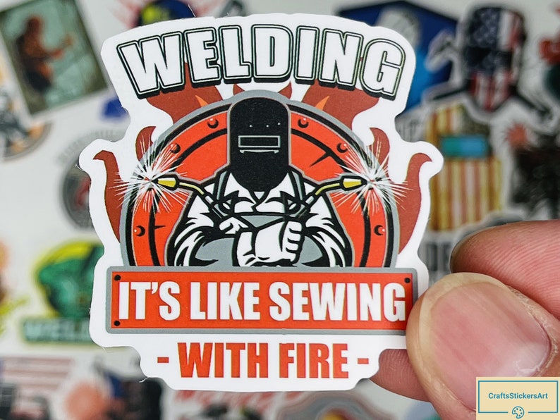 Animal Welding Sticker WELDING, Welder Stickers, Vinyl Stickers, 10-50 Pcs Random Pack, FREE ...