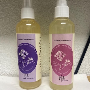 hydrating Locs Hair, and skin mist