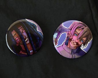 Gachiakuta Jabber e Zanka Pins