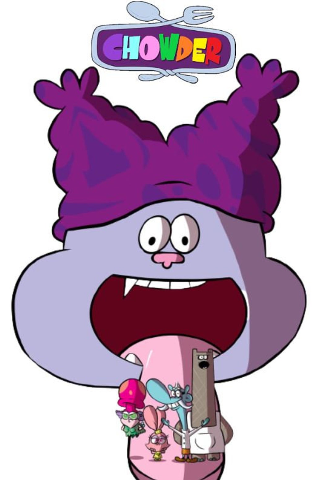 Chowder Cartoon Series Complete Series Dvd Etsy