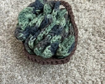 Crochet Succulent Coaster Set