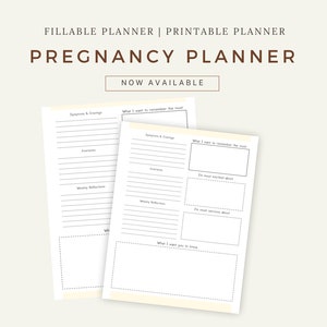 The Ultimate Pregnancy Journal, Printable Pregnancy Journal, Pregnancy ...